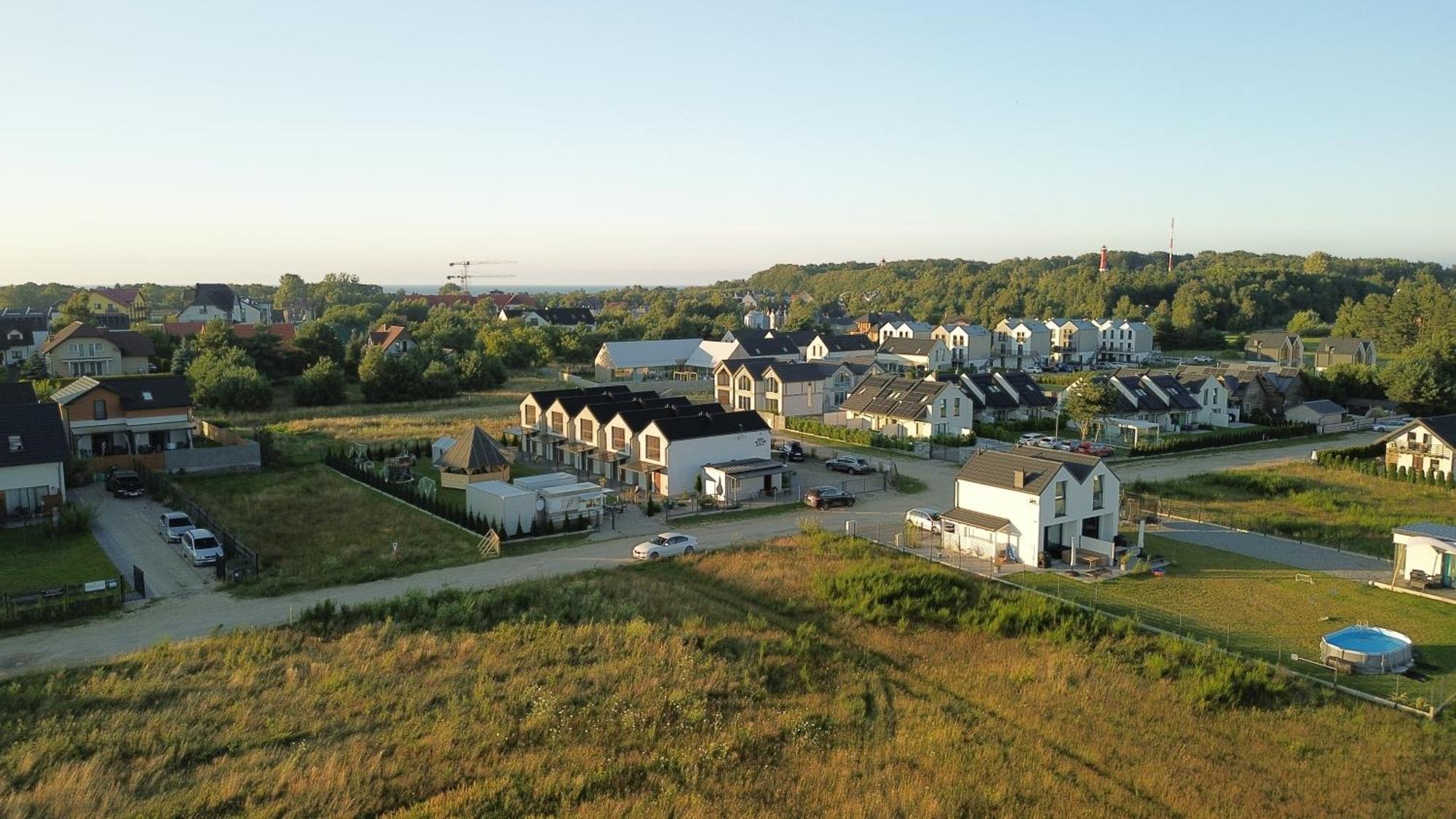 Domki Lesna Przystan Rozewie, Jastrzebia Gora Exteriör bild